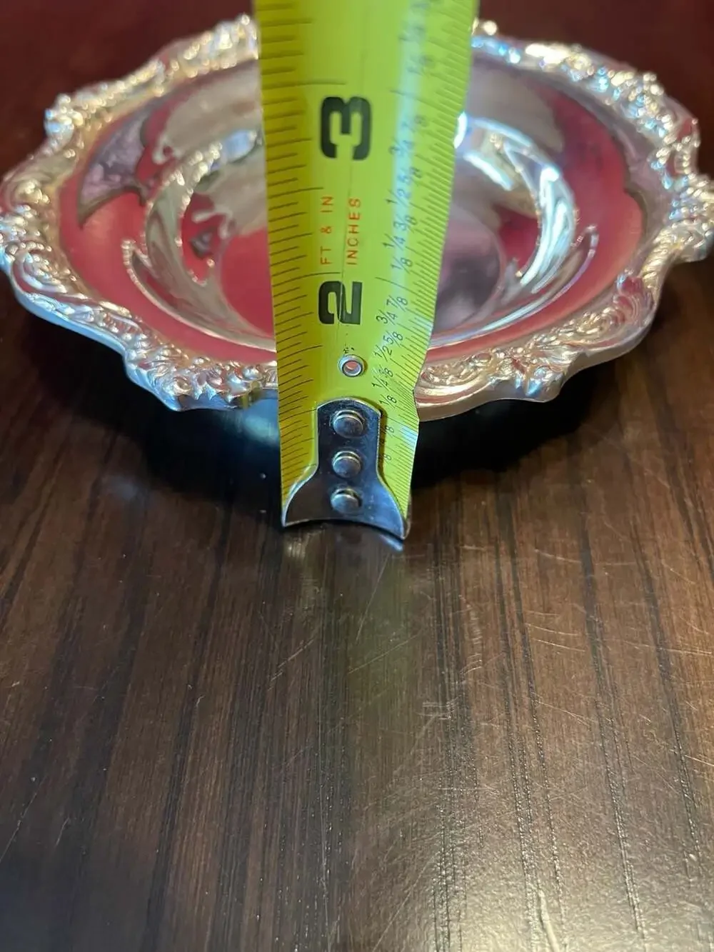 Vintage EPCA Old English Silver-Plated Candy Nut Bowl by Poole (Model 5004)